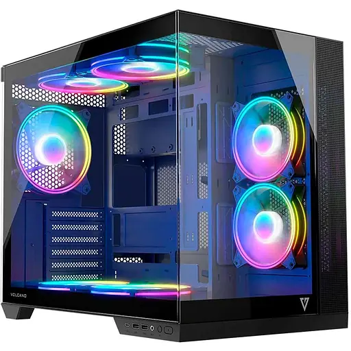 Корпус Modecom VOLCANO PANORAMA APEX без БП Grey (AT-PANORAMA-7F-ARGB-10-00) - фото 1