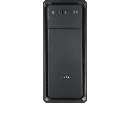 Корпус Vinga Sain 1 Black (Sain 1) - фото 2