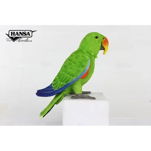 М'яка іграшка Hansa Позуючий папуга Електус самець 23 см (8429) - фото 2