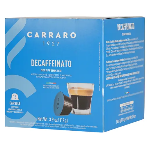 Кофе в капсулах Carraro Dolce Gusto Deecaffeinato, 16 капсул - фото 3