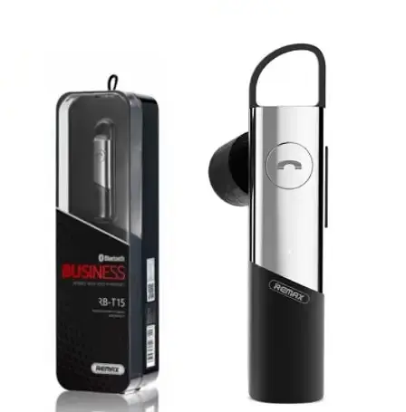 Бездротова Bluetooth-гарнітура Remax RB-T15 Silver