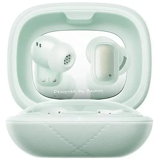 Наушники беспроводные Baseus AirNora 3 TWS зеленые (A00076701633-00) - фото 1