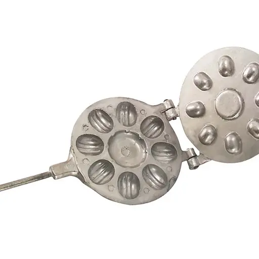 Орешница форма для выпечки крупных орешков со сгущенкой (8 орехов) + цветок, ХЕАЗ 81838 - фото 4