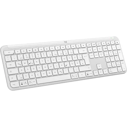 Клавіатура Logitech K950 Bluetooth/Wireless Off-White (920-012466) - фото 2