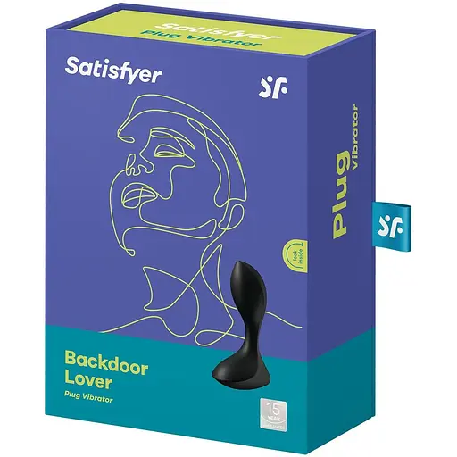Анальна вібропробка Satisfyer Backdoor Lover Black - фото 6