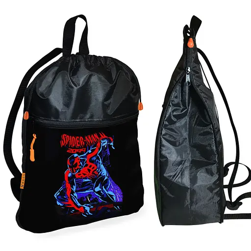 Рюкзак-мешок для школы Человек-паук "Spider-Man"детская сумка для обуви и спортивной одежды (01508)