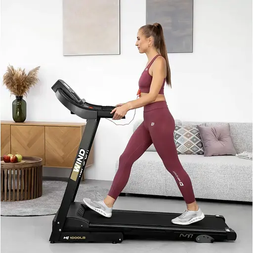 Бігова доріжка Hop-Sport HS-1000LB Wind сірий - фото 10