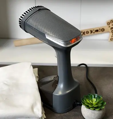 Ручной вертикальный отпариватель SeaBreeze SB-008 Керамическое покрытие 2000Вт для одежды 350 мл Серый/Черный - фото 2