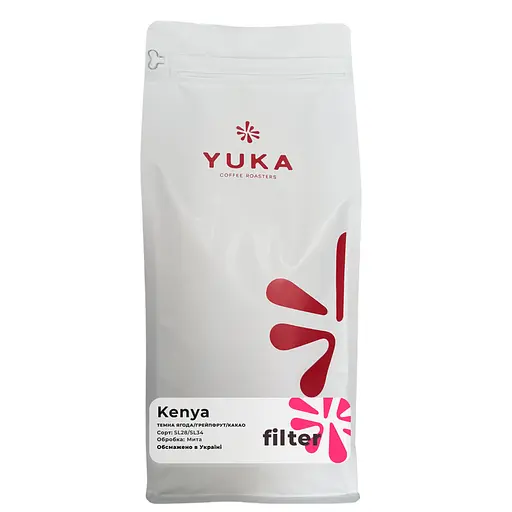 Кава мелена Yuka Coffee Roastery Кенія 1кг - фото 1
