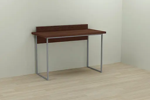 Компьютерный стол Ferrum-decor Скай 75x120x60 серый ДСП Венге 32мм (FRD-106072)