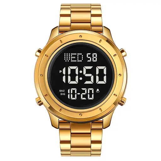 Skmei 1864SGDBK Gold-Black Steel