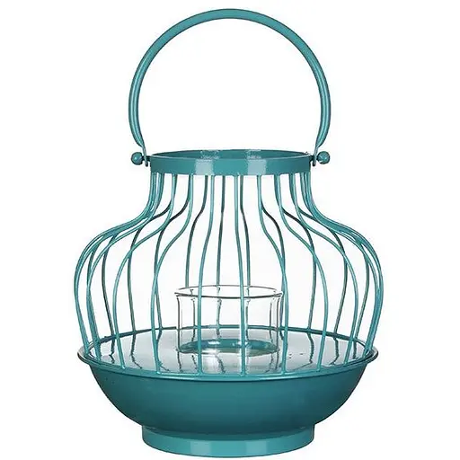 Декор для саду Greenware Ліхтарик, бірюза - фото 1