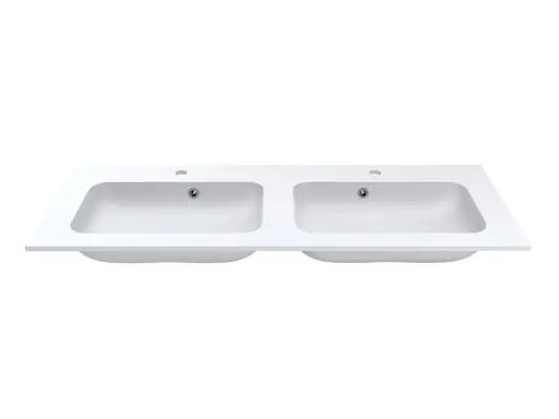 Умывальник Miraggio Della 1200-2 mirasoft 0001015, Белый матовый - фото 3