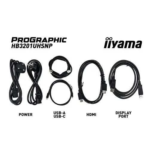 Монитор Iiyama 31.5" HB3201UHSNP-B1 UHD IPS 60Hz (HB3201UHSNP-B1) - фото 7
