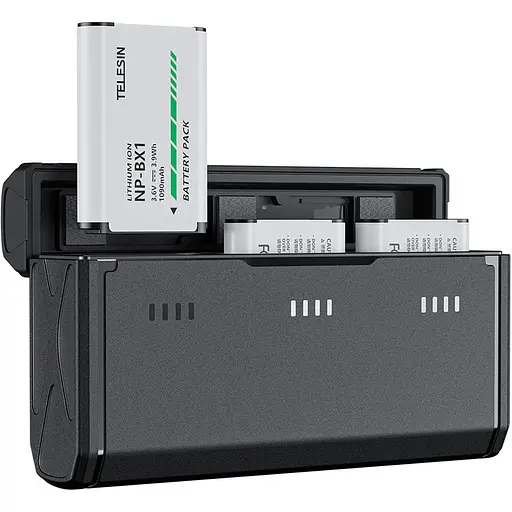 Зарядное устройство для аккумуляторов Telesin CMR-002 Sony NP-BX1 [107241] - фото 3