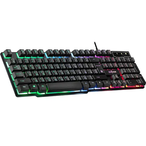 Клавіатура Defender Mayhem GK-360DL RGB USB UA Black (45362) - фото 1