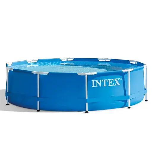 Басейн каркасний 28202 NP Intex 305-76см, 4485л, з 230V фільтр-насосом, в коробці (6903136698018) - фото 1