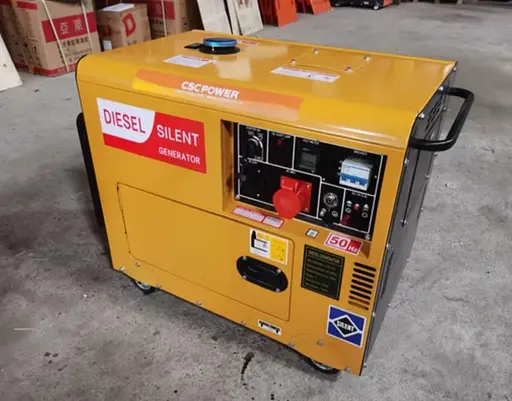 Дизельний генератор SILENT у кожусі 8 кВт 1-фазний - фото 3