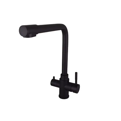 Змішувач для кухні під осмос Globus Lux Alpen SUS-0888-BB Чорний матовий - фото 2