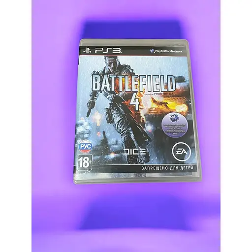 Локализованный диск на PlayStation 3 лицензия Battlefield 4, игра на PlayStation 3 Battlefield 4