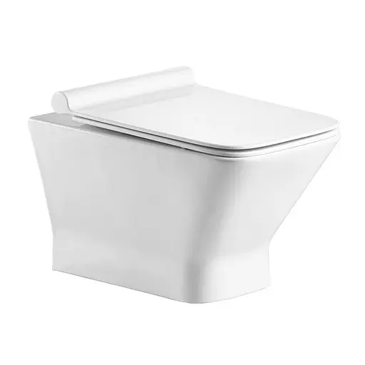 Унитаз подвесной Volle Leon Rimless 13-11-160 с сидением Soft Close Slim, Белый - фото 1