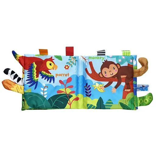 Интерактивная развивающая книжка "Джунгли" MGZ-1219 - фото 3
