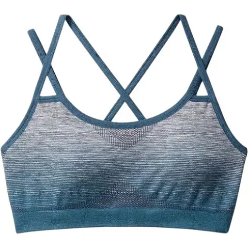 Бра Smart Wool Wm’s PhD Seamless Strappy Bra Blue Steel XS (1033-SW 16023.292-XS)