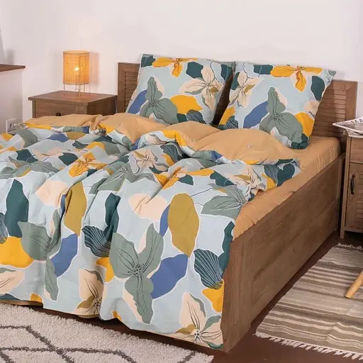 Комплект постільної білизни Viluta полуторний ранфорс 23228 100% бавовна - фото 2