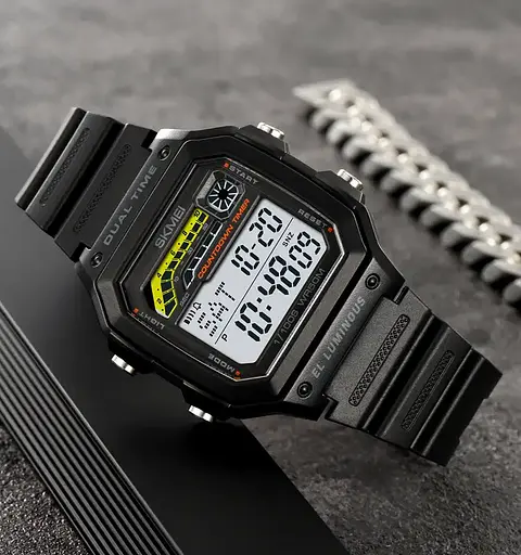 Часы мужские наручные Skmei 2307 (Черный) - фото 7