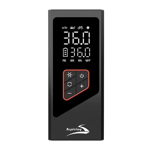 Портативний компресор для автомобіля Aspiring Storm 3 Powerbank 90W 30L/min - фото 2