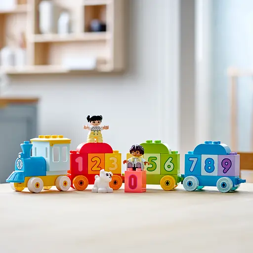 Уценка. Конструктор LEGO DUPLO My First Поезд с цифрами - учимся считать, 23 детали (10954) - фото 7