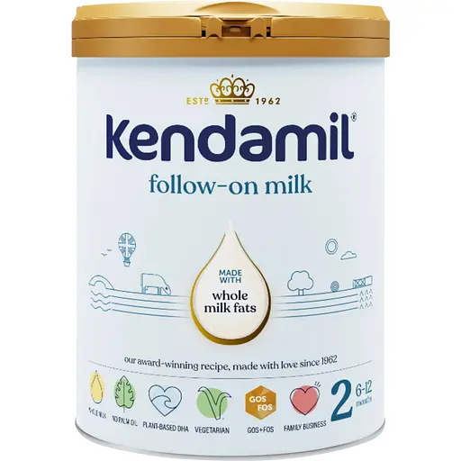 Уцінка. Суха молочна суміш Kendamil Classic 2, 6-12 міс., 800 г (92000039)