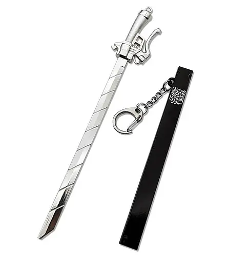 Брелок Атака титанів Меч Attack On Titan Sword Key Chain AoT 27.125 - фото 1