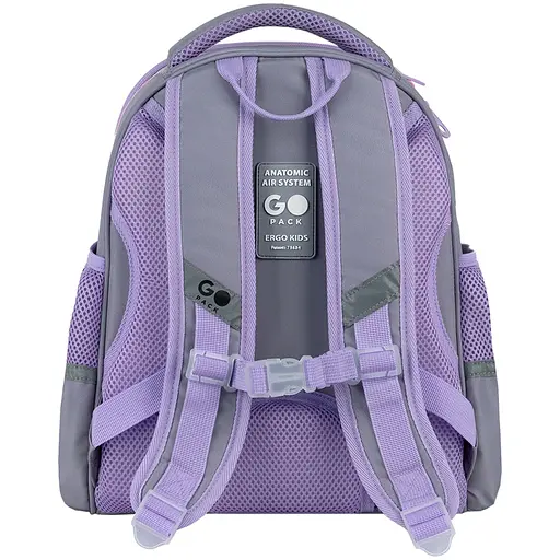 Рюкзак GoPack Education 165S Cute Cat Чорно-сірий (GO26-165S-3) - фото 6