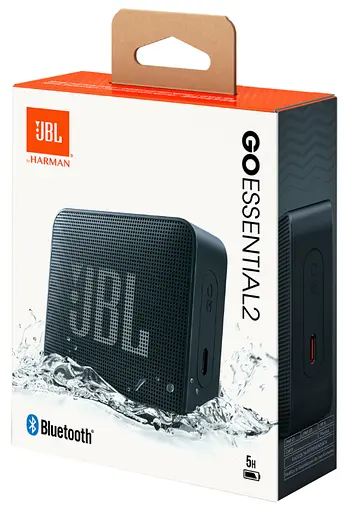 Портативна колонка JBL Go Essential 2 Black (JBLGOES2BLKEU) (7089280) - фото 4