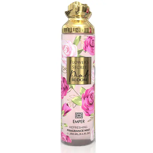 Парфумований спрей для тіла жіночий Emper Flower`s Secret Pink Bloom body mist 250 мл (MM36070)
