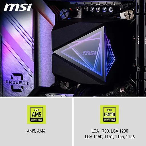 СВО MSI MAG CoreLiquid I240 Black (MAG CORELIQUID I240) - фото 6