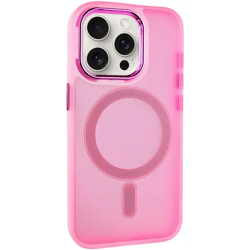 Чохол Epik TPU+PC Lily with MagSafe для Apple iPhone 13 Pro 6.1 Light Pink - фото 1