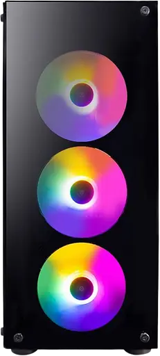 Корпус 1stPlayer V3-B-4F1 Black (V3-B-4F1) - фото 2
