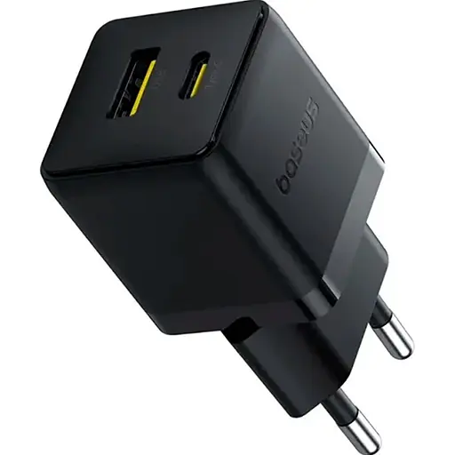 Мережевий зарядний пристрій Baseus Palm Fast Charger 20W Cluster Black (P10111608113-00) [139988] - фото 1