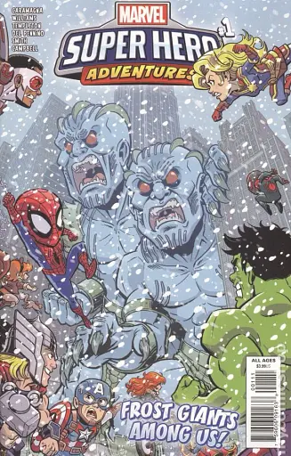 Marvel Super Heroes Adventures Captain Marvel Frost Giants (2018) #0