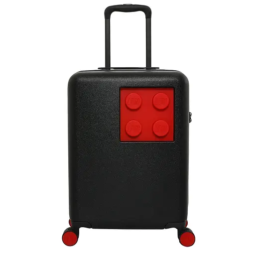Валіза LEGO Brick 2x2 Trolley S 40 л чорна з червоною вставкою (20152-1963) - фото 2