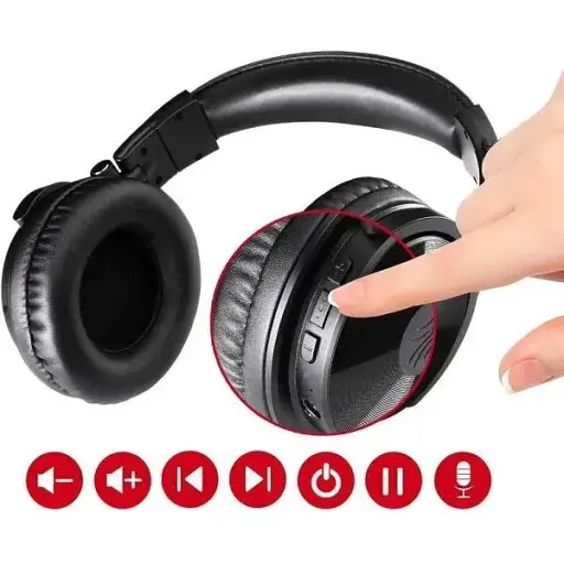 Наушники с микрофоном OneOdio Studio Wireless Pro C Black - фото 8