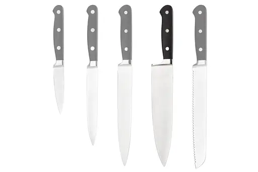 Ніж кухонний кухарський Ardesto Black Mars 20.3 см нержавіюча сталь, дерево, чорний kuh0014584 - фото 5