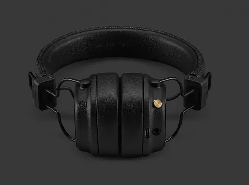 Навушники з мікрофоном Marshall Major V Black (1006832) - фото 2