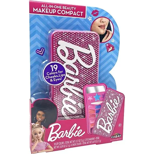 Набір дитячої косметики Cra-Z-Art Barbie All in One Beauty Makeup Compact (34069CRA) - фото 3