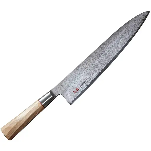 Кухонний ніж Шеф 240 мм Suncraft Senzo Twisted Octagon (TO-06)