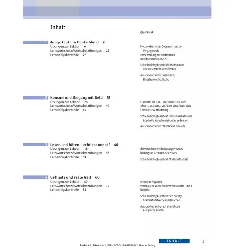 Ausblick: Arbeitsbuch 2 mit eingelegter Audio-CD - фото 4