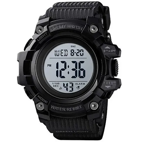 Часы мужские спортивные Skmei 1552 Черный