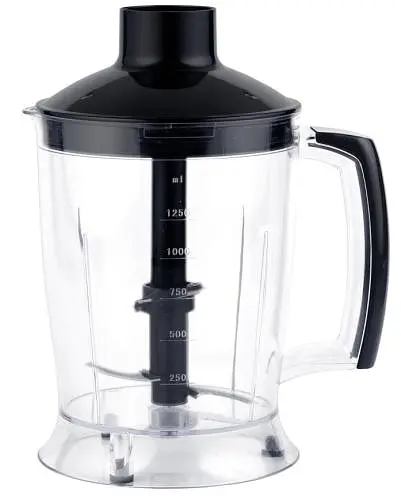 Блендер Liberton LHB-0307 Black, 1000W, погружной - фото 3